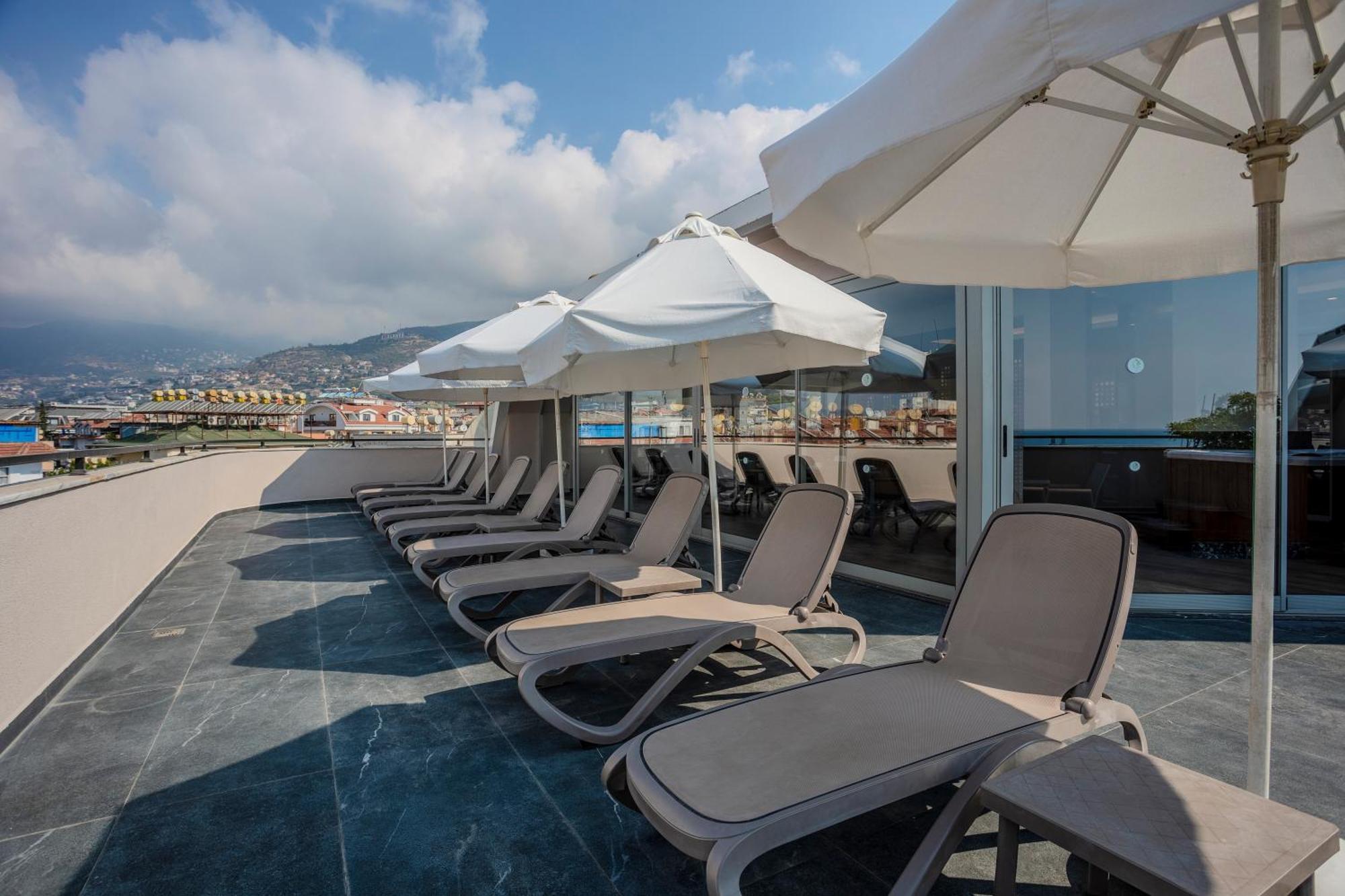 Green Garden City Luxury Apartments Alanya Exterior foto